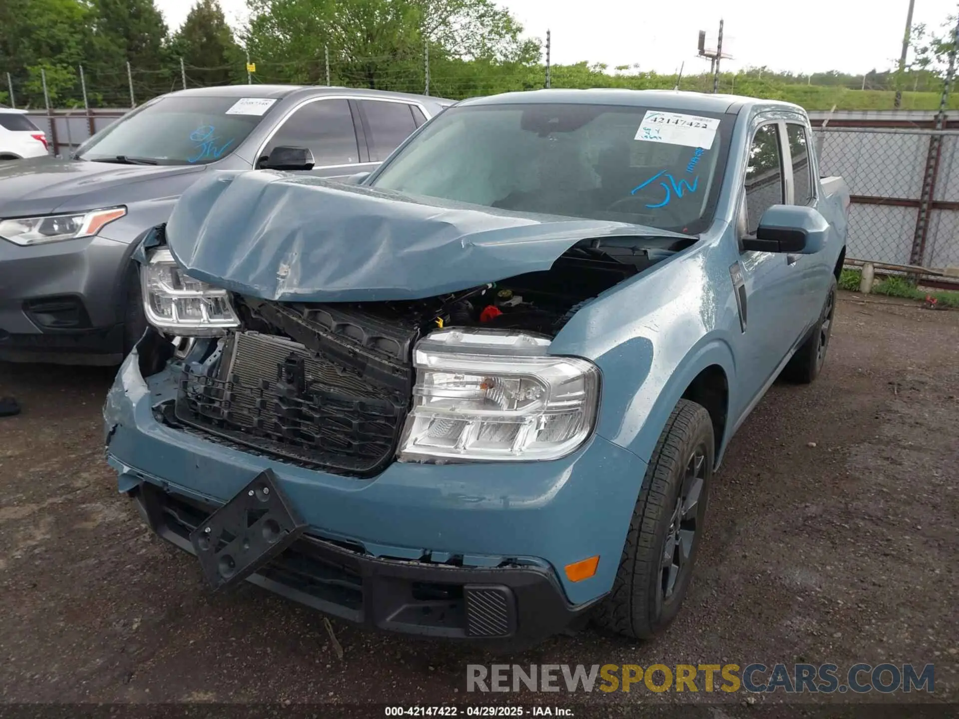2 Фотография поврежденного автомобиля 3FTTW8F9XPRA99145 FORD MAVERICK 2023