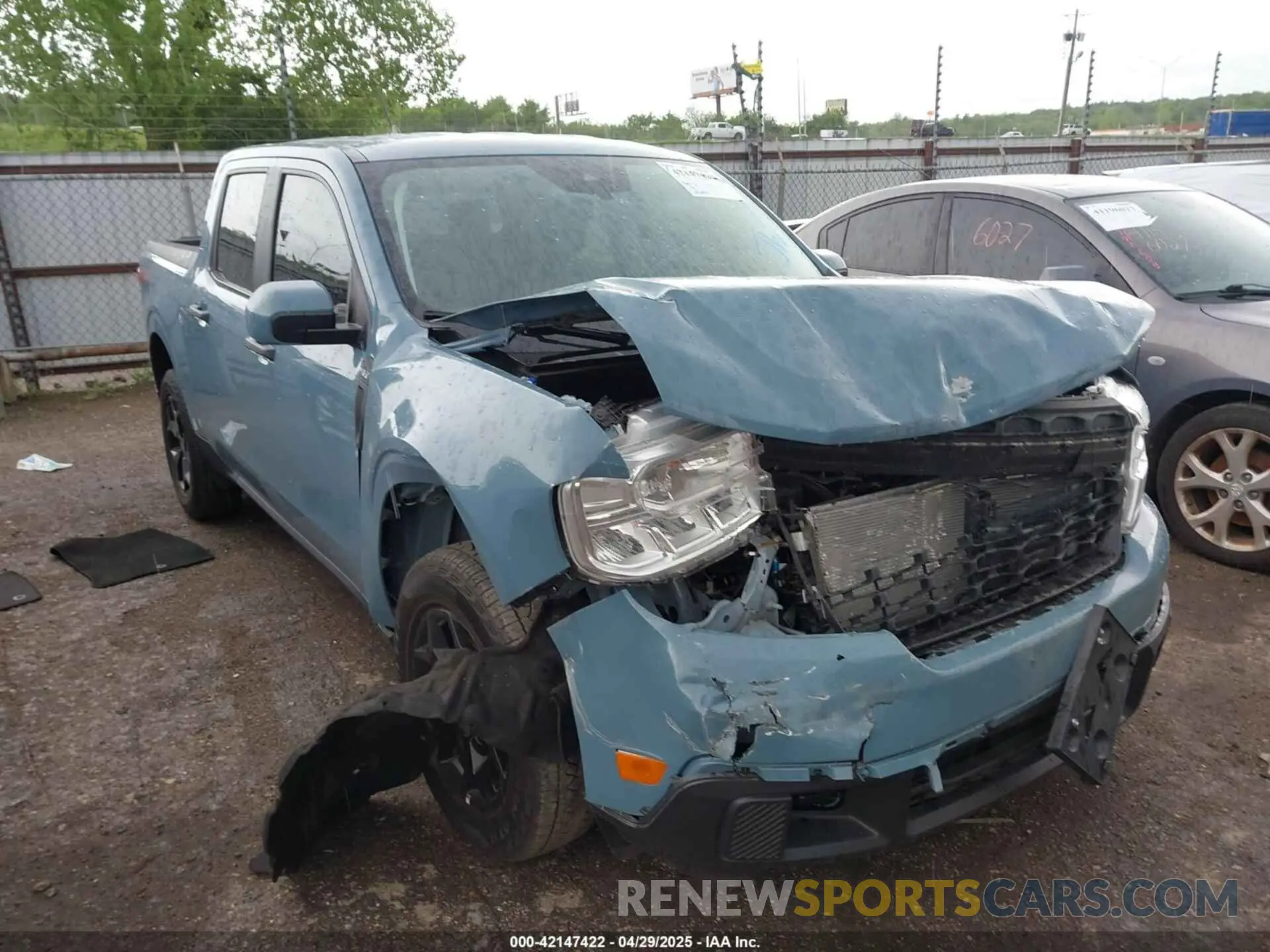 6 Фотография поврежденного автомобиля 3FTTW8F9XPRA99145 FORD MAVERICK 2023