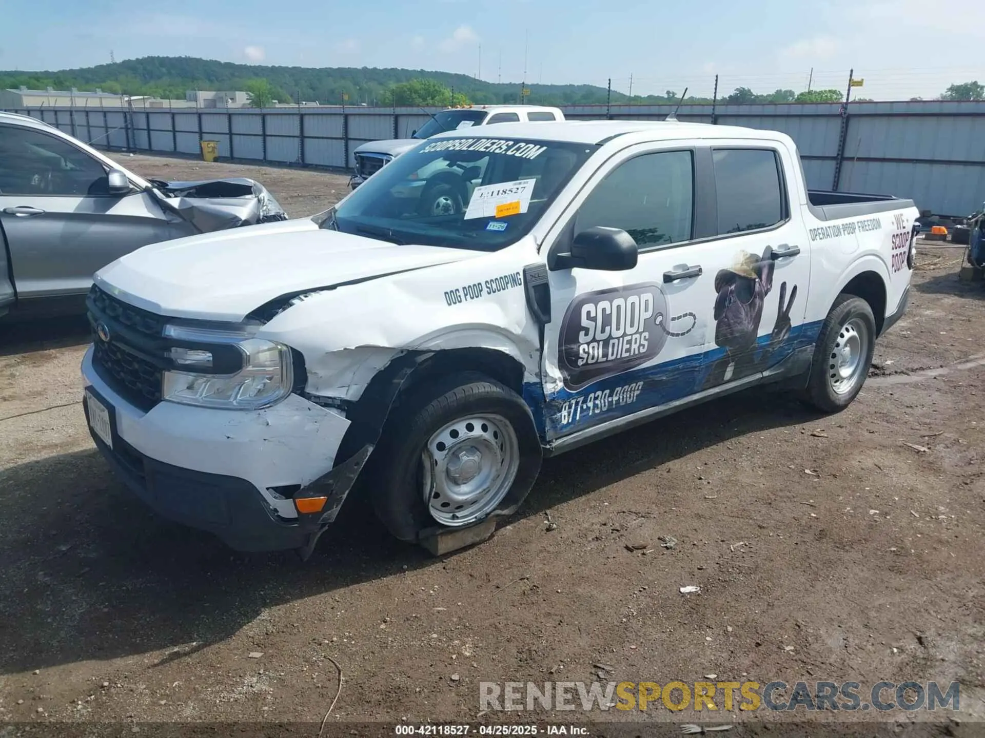 2 Фотография поврежденного автомобиля 3FTTW8A32RRB51521 FORD MAVERICK 2024