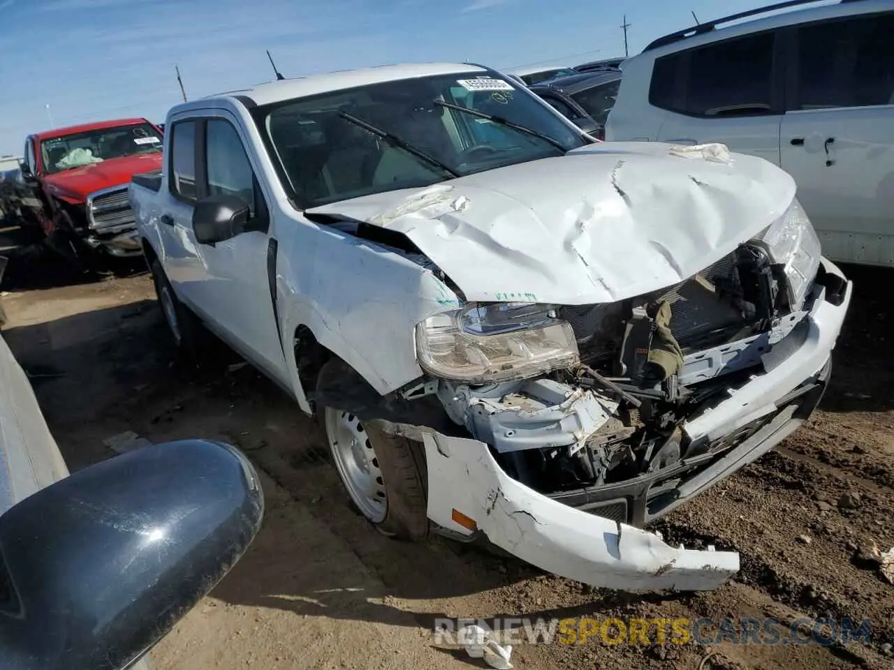4 Фотография поврежденного автомобиля 3FTTW8A35RRB37225 FORD MAVERICK 2024