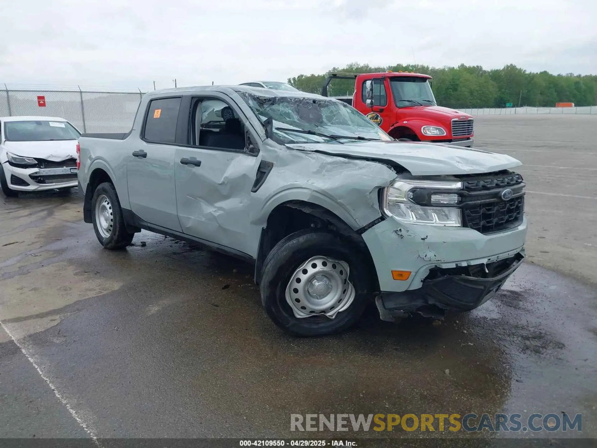 1 Photograph of a damaged car 3FTTW8A36RRA36680 FORD MAVERICK 2024