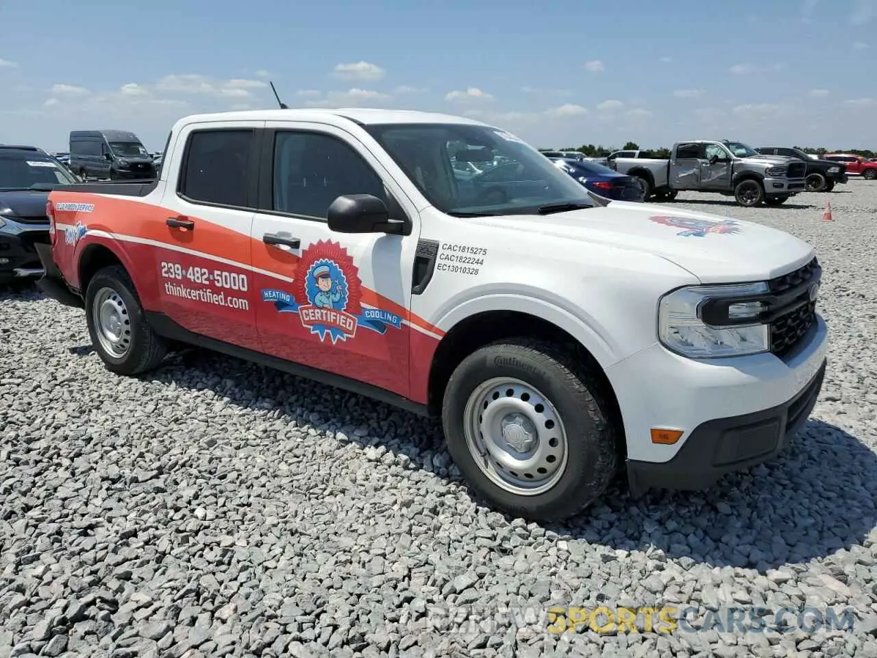 4 Photograph of a damaged car 3FTTW8A93RRA96047 FORD MAVERICK 2024