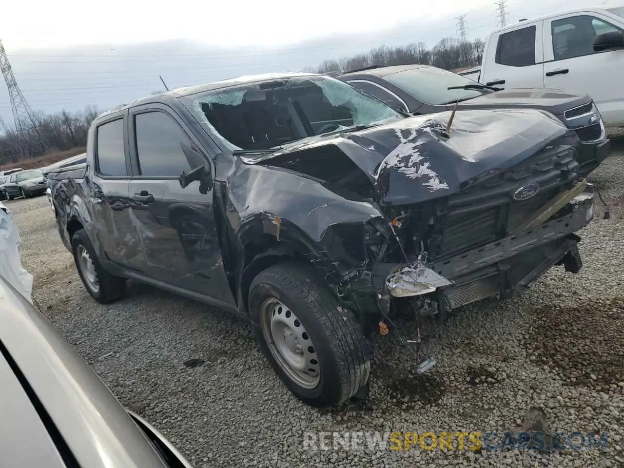 4 Photograph of a damaged car 3FTTW8B95RRA63310 FORD MAVERICK 2024