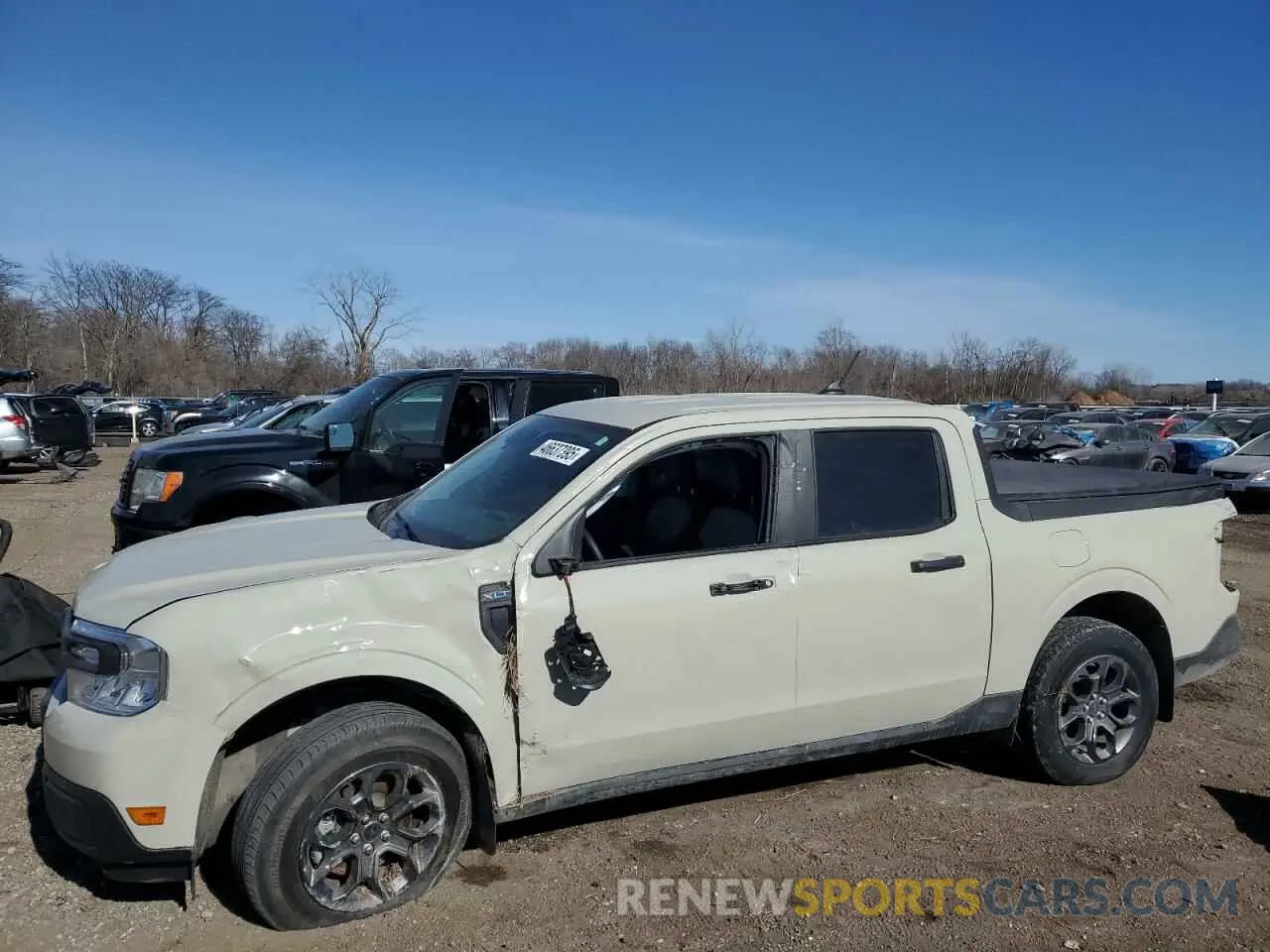1 Photograph of a damaged car 3FTTW8H31RRA44448 FORD MAVERICK 2024