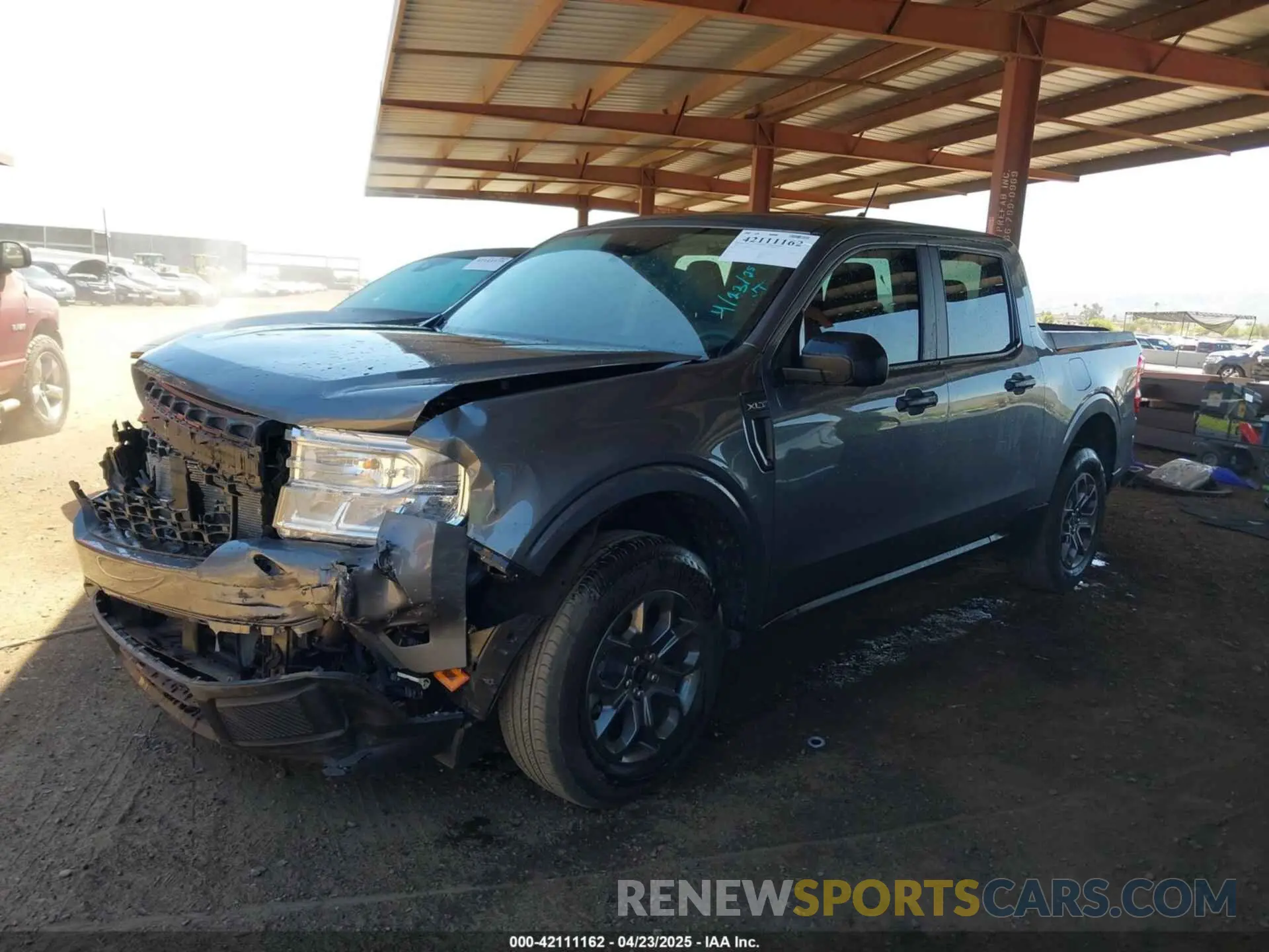 2 Фотография поврежденного автомобиля 3FTTW8H36RRA25801 FORD MAVERICK 2024