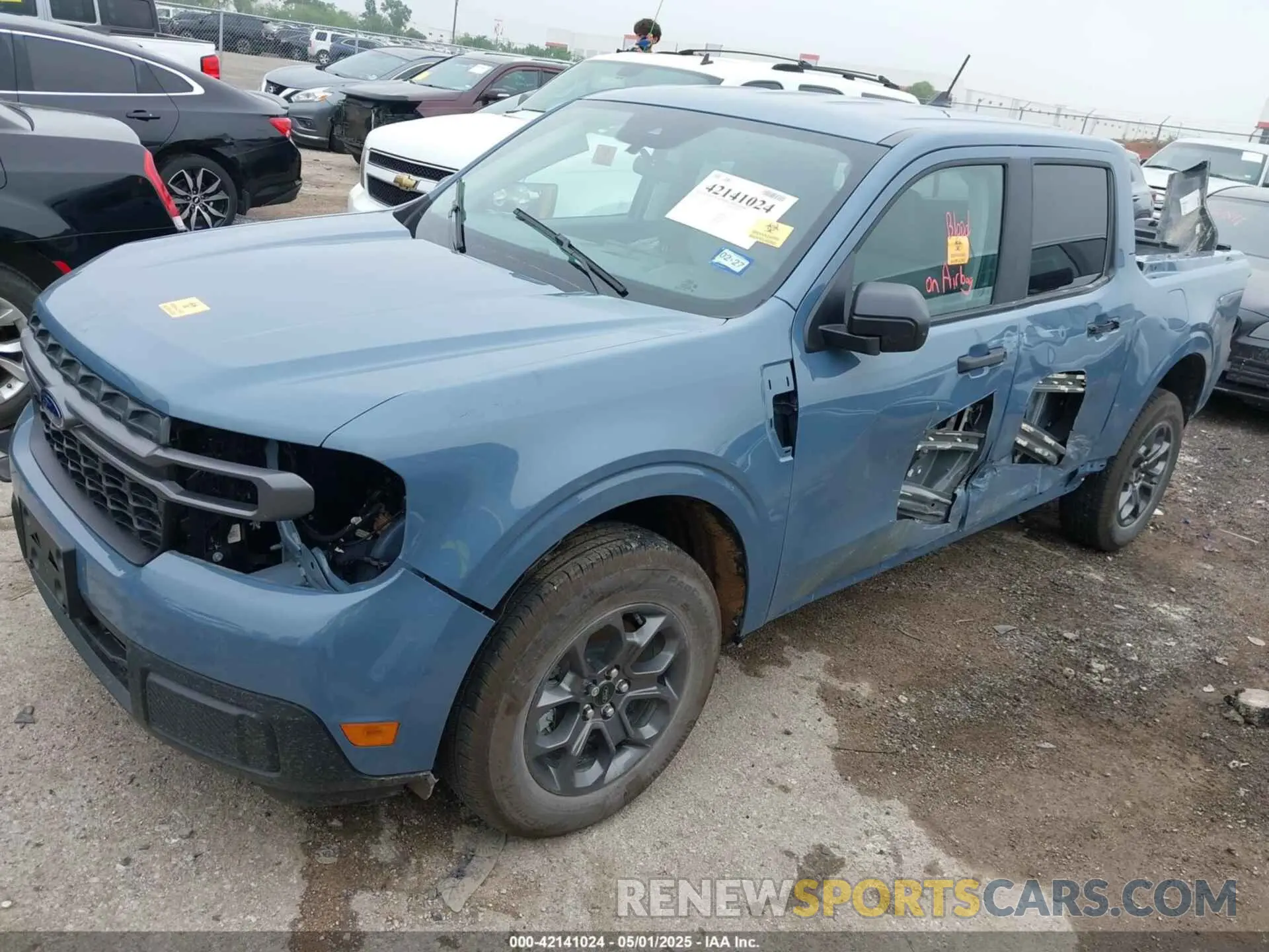 2 Фотография поврежденного автомобиля 3FTTW8H36RRB51317 FORD MAVERICK 2024