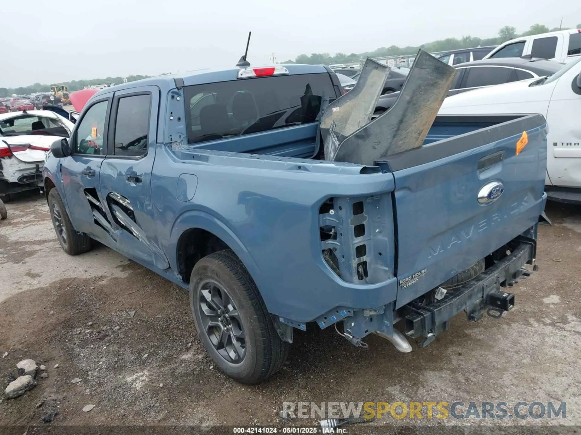 3 Фотография поврежденного автомобиля 3FTTW8H36RRB51317 FORD MAVERICK 2024