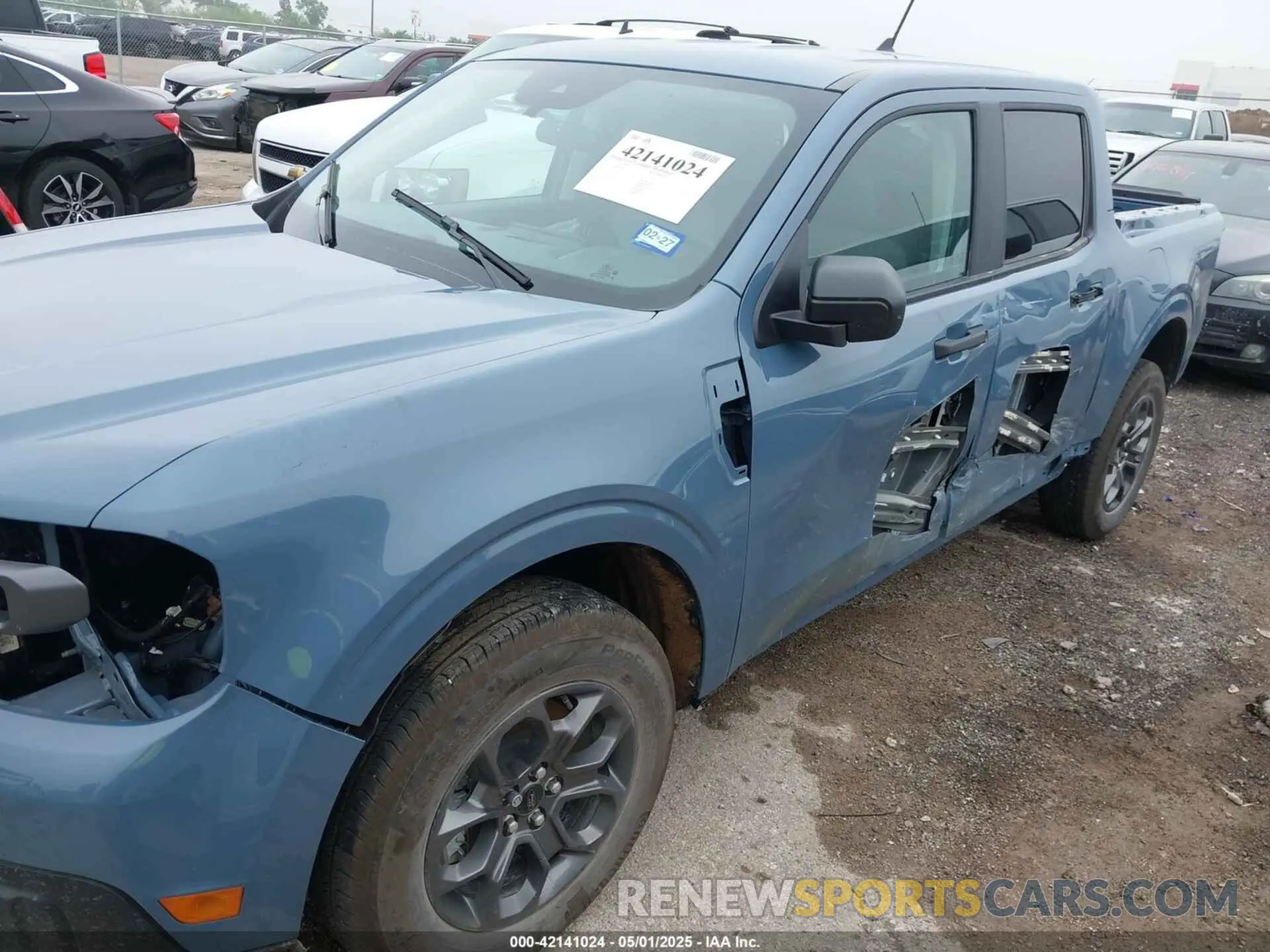 6 Фотография поврежденного автомобиля 3FTTW8H36RRB51317 FORD MAVERICK 2024