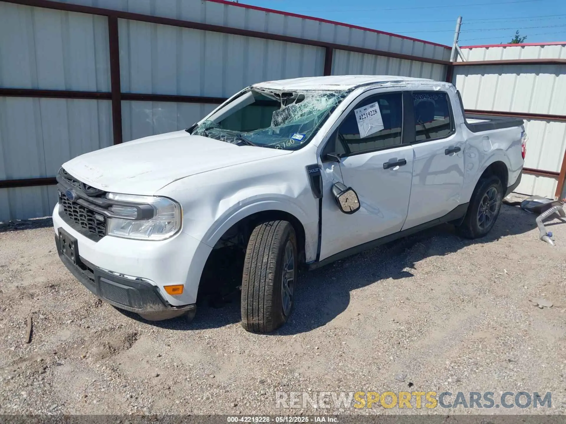 2 Photograph of a damaged car 3FTTW8H97RRB38760 FORD MAVERICK 2024