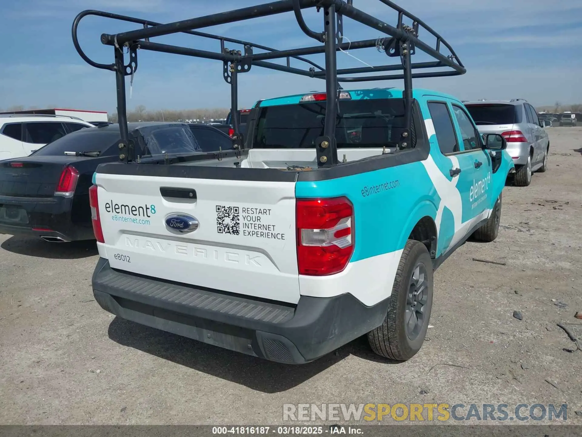 4 Фотография поврежденного автомобиля 3FTTW8H99RRA85592 FORD MAVERICK 2024