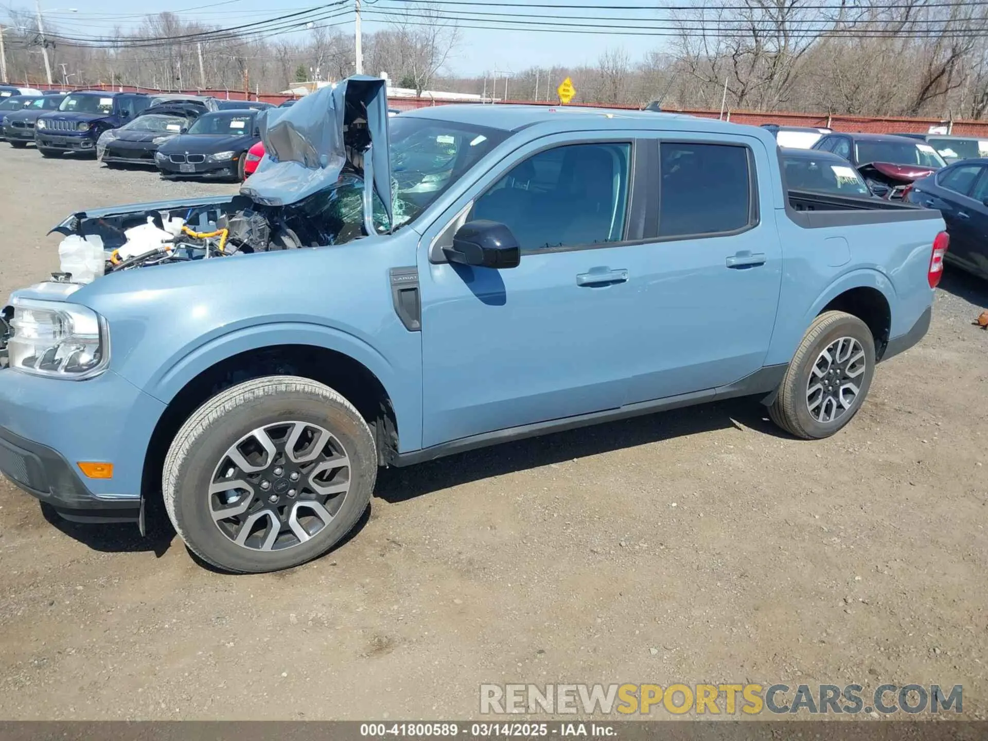 2 Фотография поврежденного автомобиля 3FTTW8M30RRA15545 FORD MAVERICK 2024
