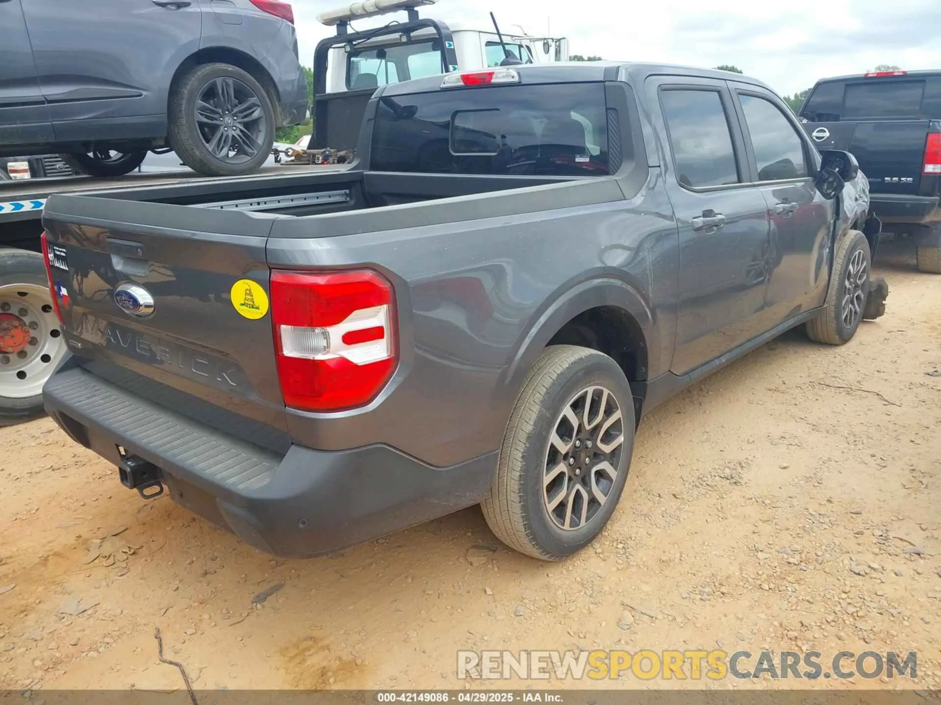 4 Фотография поврежденного автомобиля 3FTTW8M3XRRB57465 FORD MAVERICK 2024