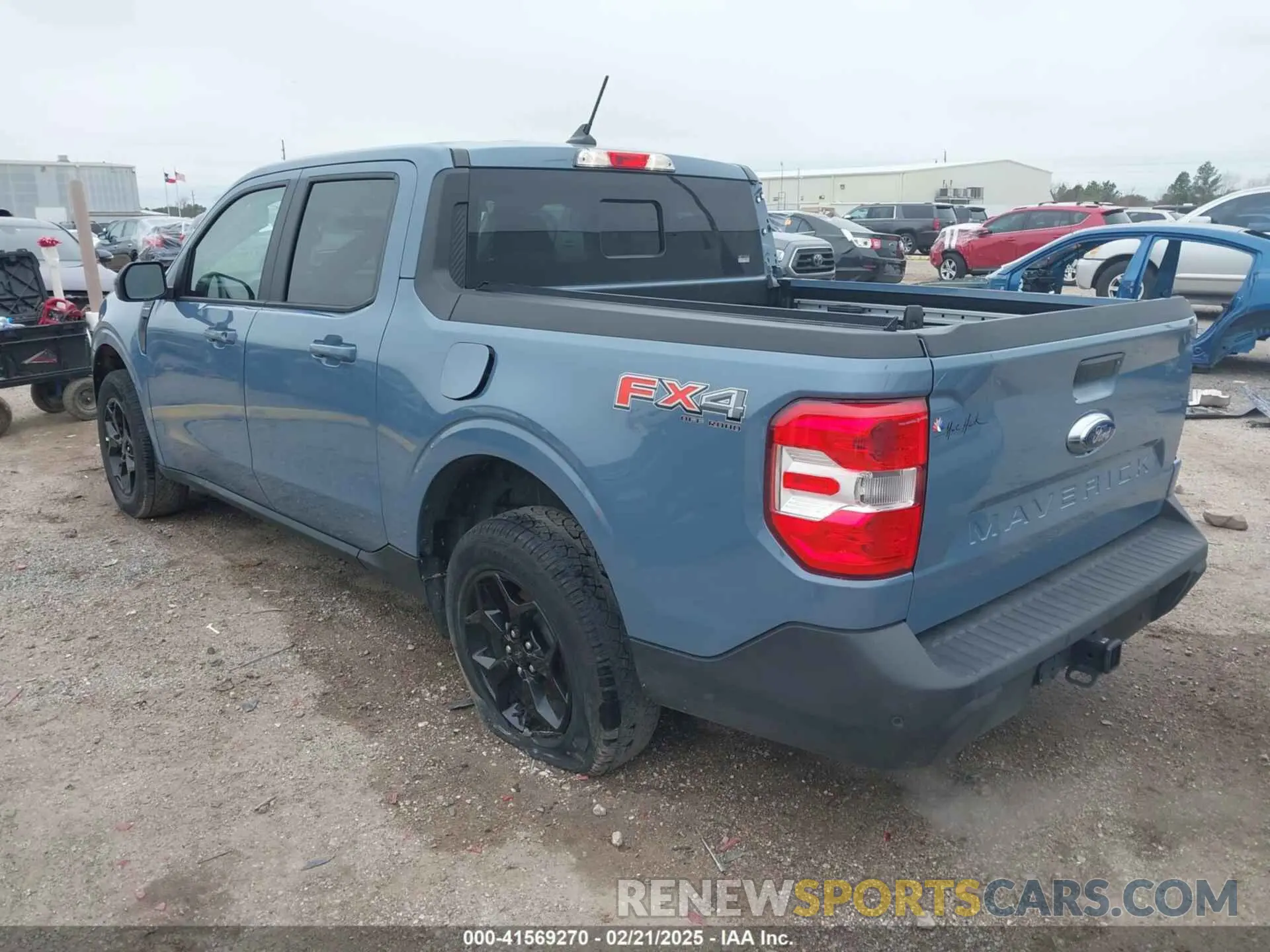 3 Фотография поврежденного автомобиля 3FTTW8S93RRB21205 FORD MAVERICK 2024