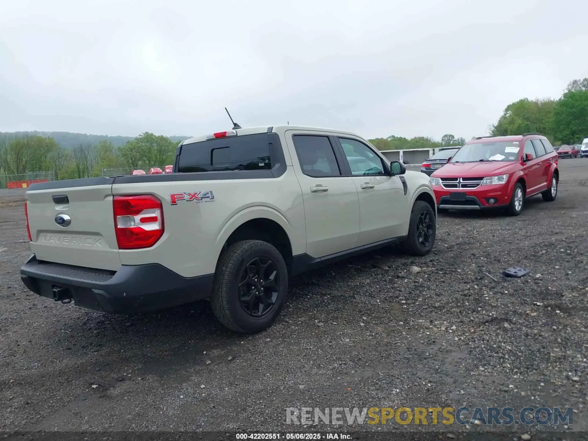 4 Фотография поврежденного автомобиля 3FTTW8S96RRB45370 FORD MAVERICK 2024