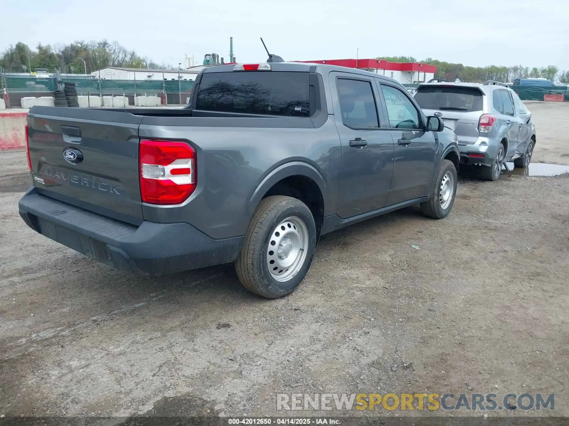 4 Фотография поврежденного автомобиля 3FTTW8BA7SRA12293 FORD MAVERICK 2025