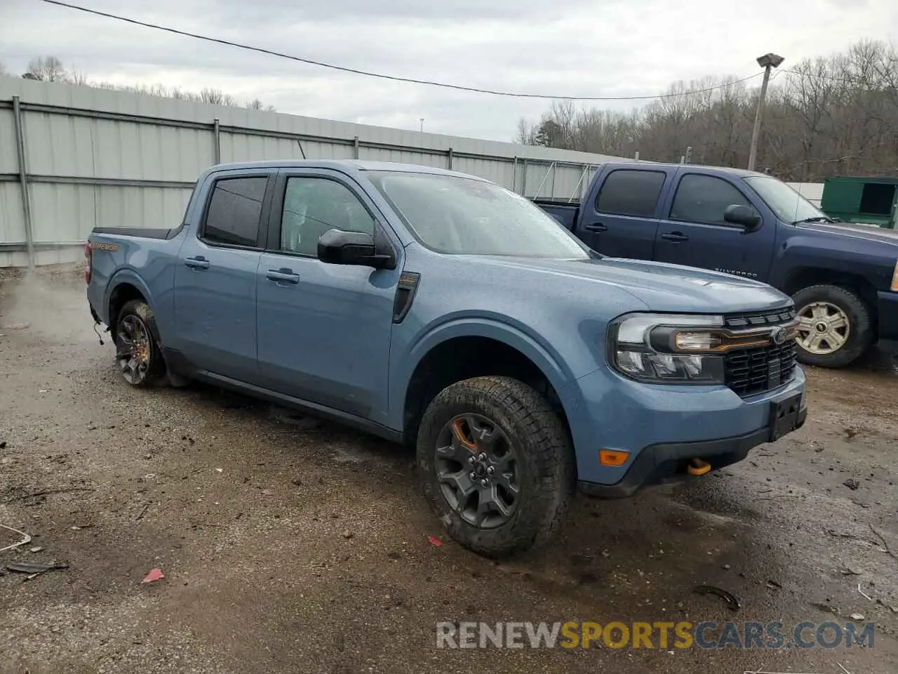 4 Фотография поврежденного автомобиля 3FTTW8R93RRA29856 FORD MAVERICK L 2024