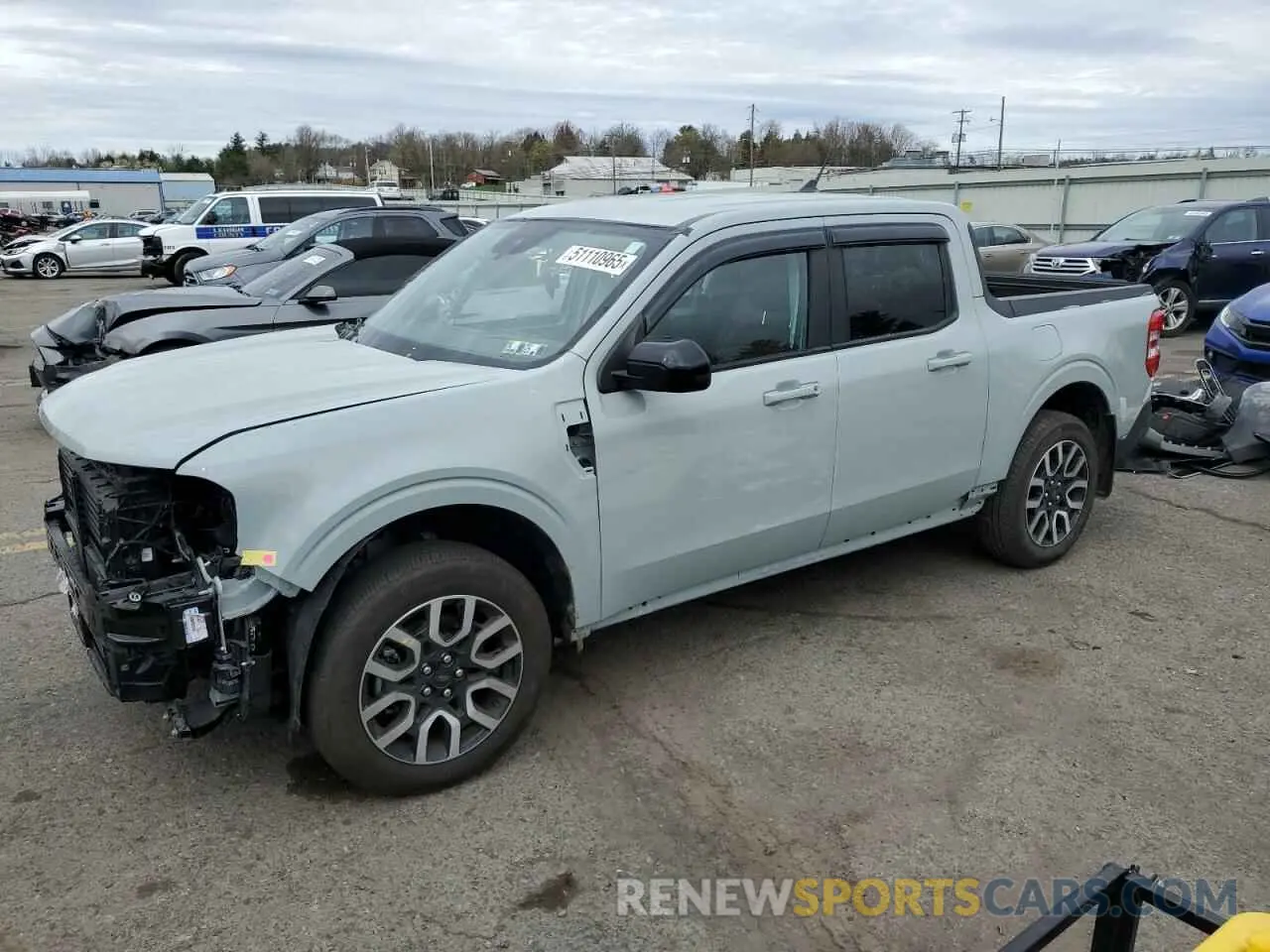 1 Фотография поврежденного автомобиля 3FTTW8S98RRA01724 FORD MAVERICK L 2024