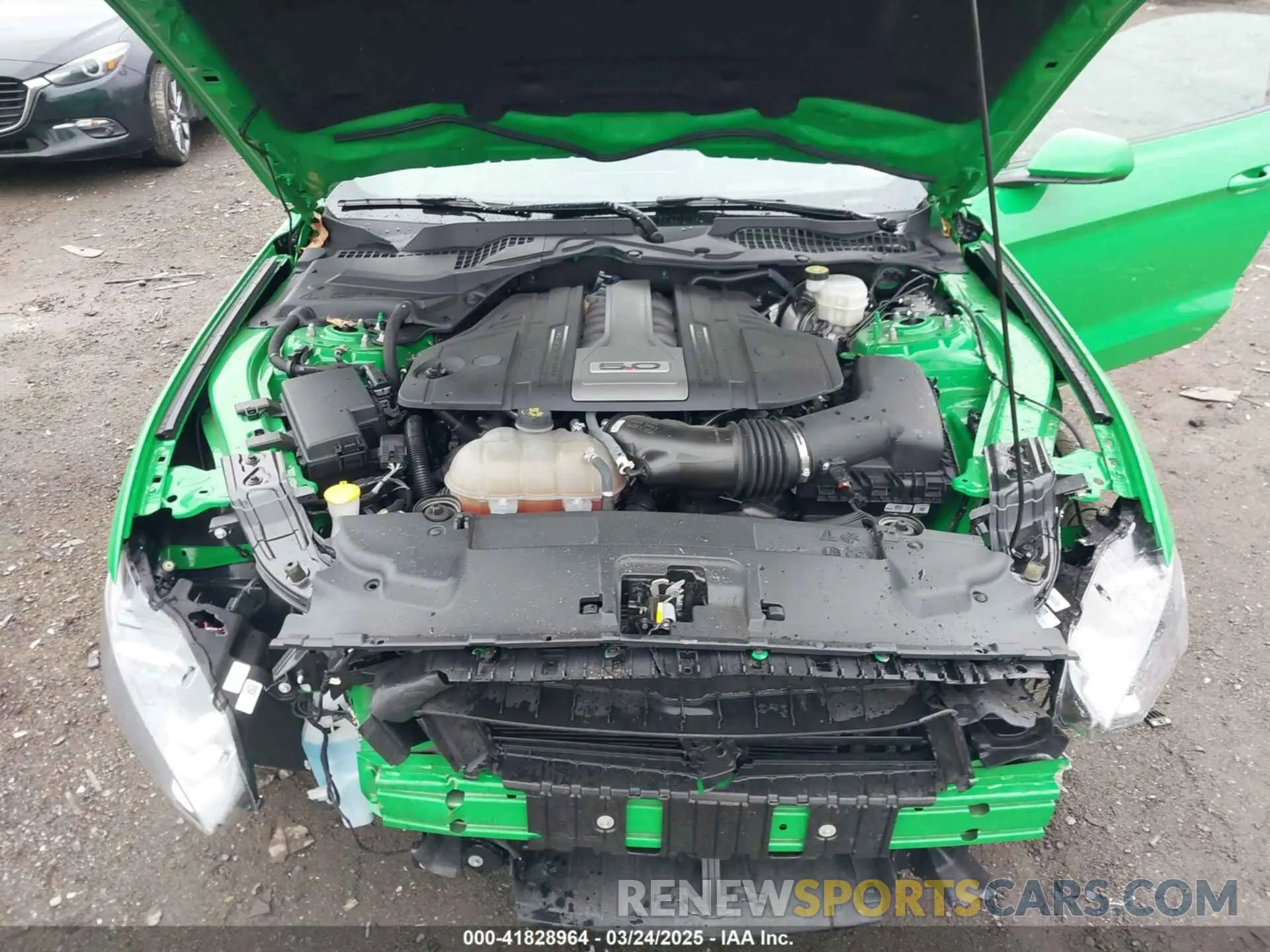 10 Photograph of a damaged car 1FA6P8CF0K5120350 FORD MUSTANG 2019