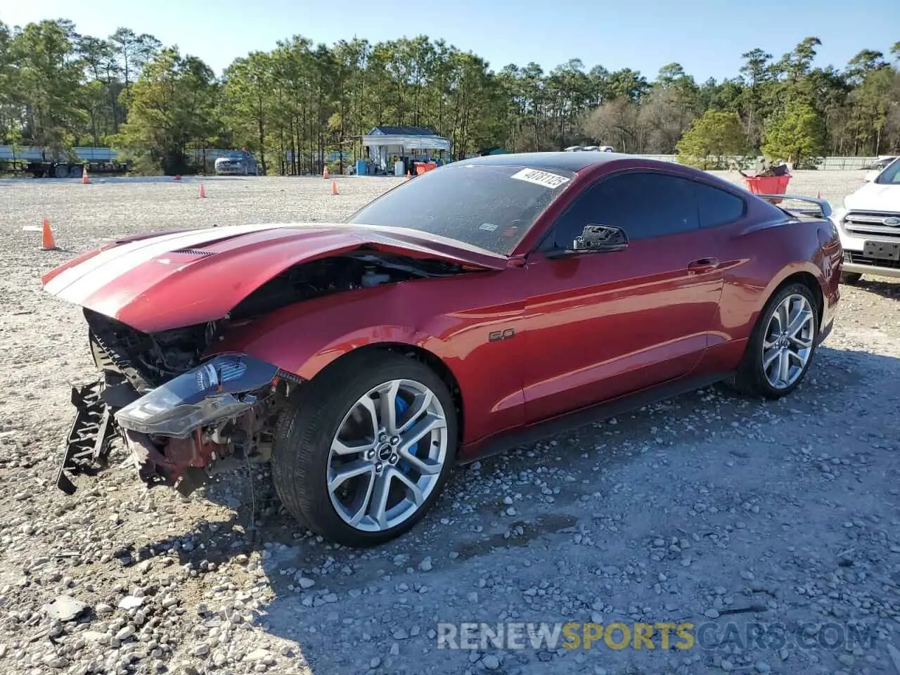1 Фотография поврежденного автомобиля 1FA6P8CF0K5134040 FORD MUSTANG 2019