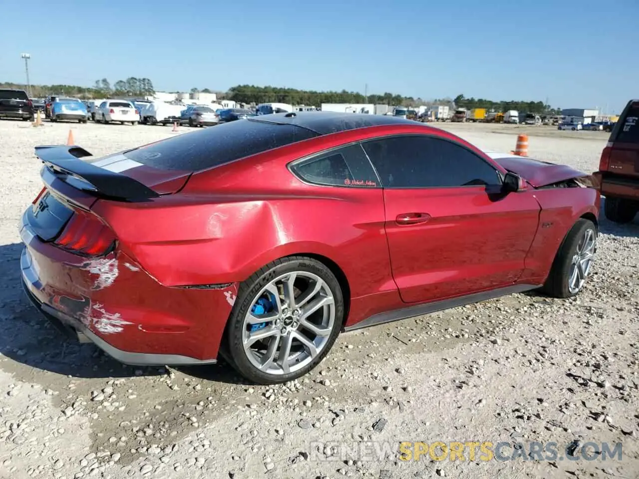 3 Фотография поврежденного автомобиля 1FA6P8CF0K5134040 FORD MUSTANG 2019