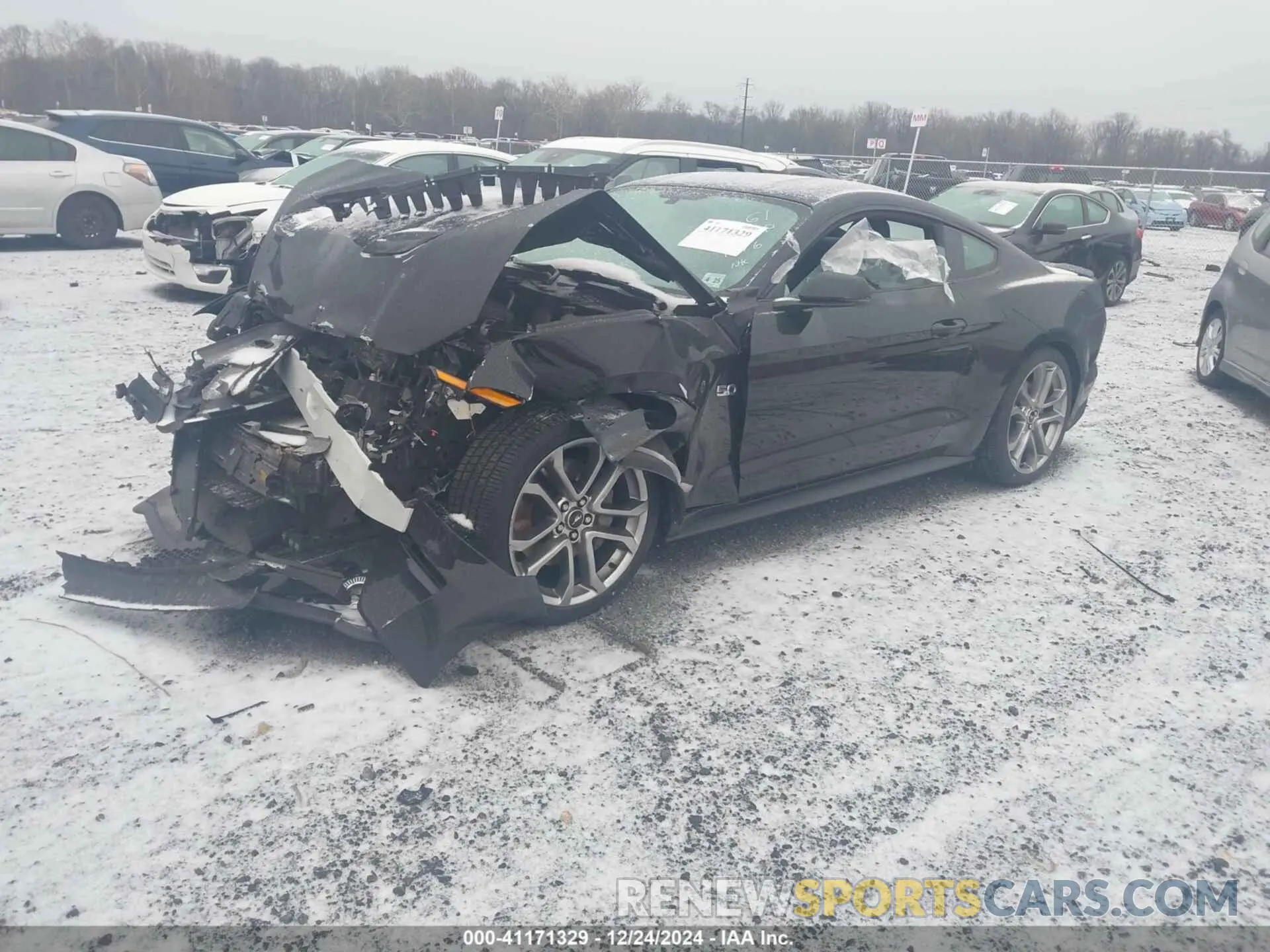 2 Фотография поврежденного автомобиля 1FA6P8CF0K5141232 FORD MUSTANG 2019