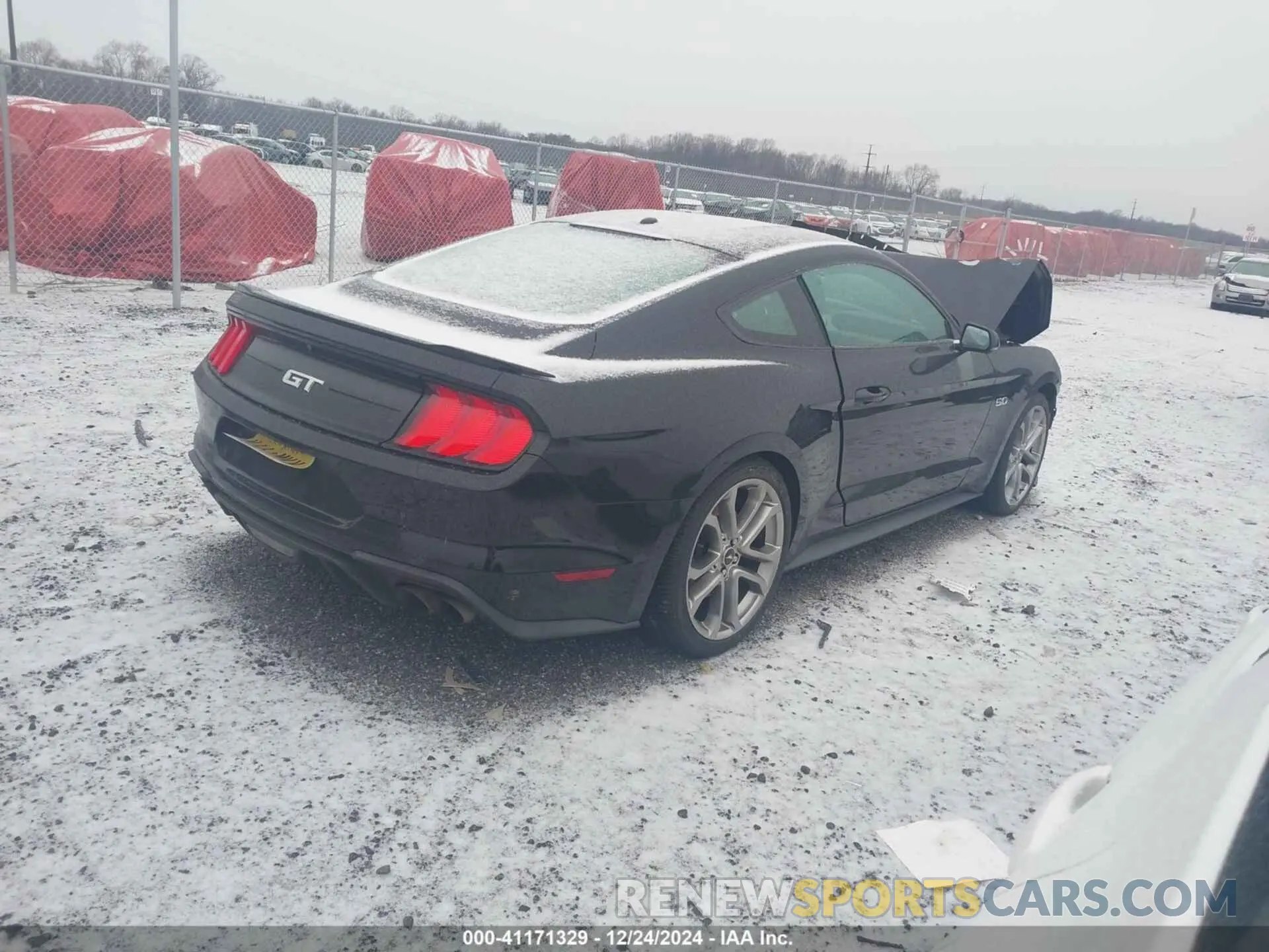4 Фотография поврежденного автомобиля 1FA6P8CF0K5141232 FORD MUSTANG 2019