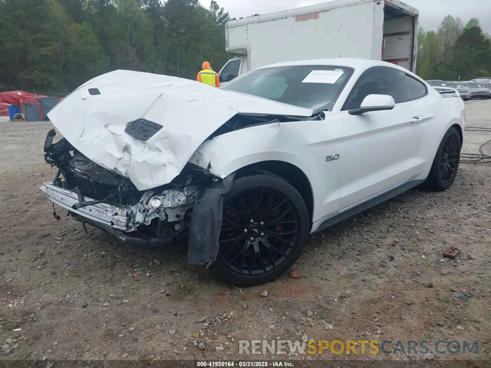 2 Фотография поврежденного автомобиля 1FA6P8CF0K5141652 FORD MUSTANG 2019