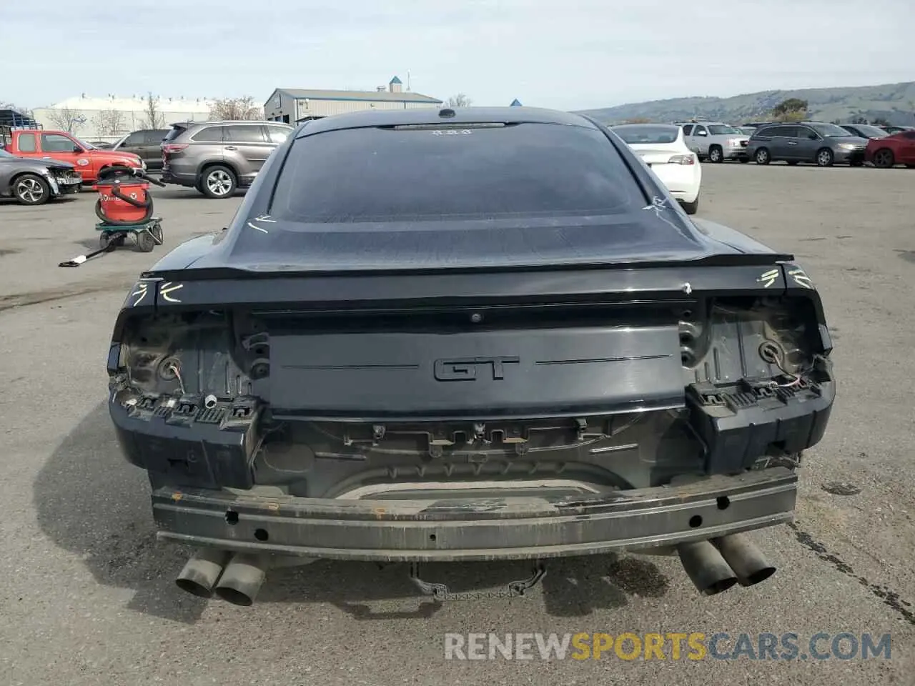 6 Photograph of a damaged car 1FA6P8CF1K5118865 FORD MUSTANG 2019