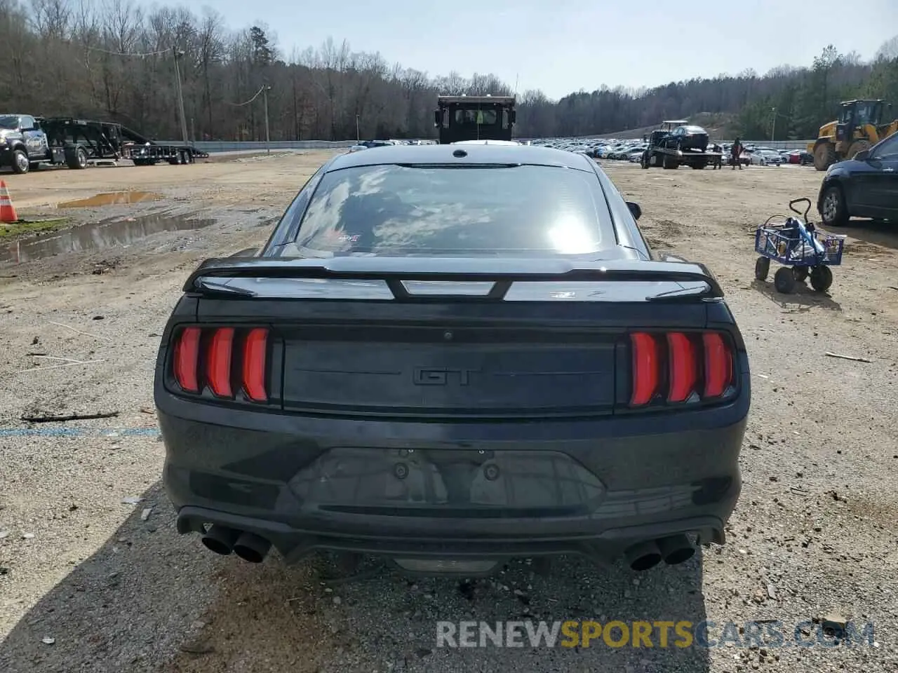 6 Photograph of a damaged car 1FA6P8CF1K5141742 FORD MUSTANG 2019
