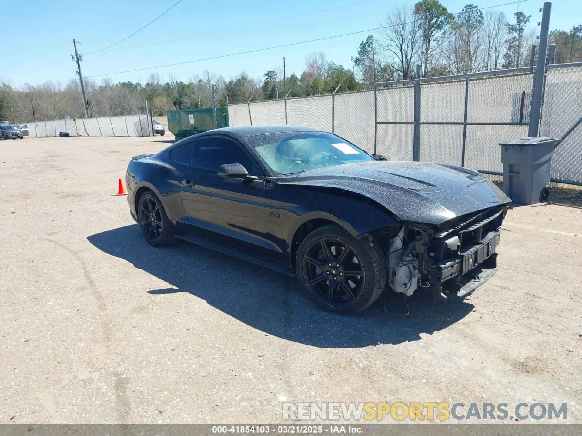 1 Photograph of a damaged car 1FA6P8CF1K5146942 FORD MUSTANG 2019