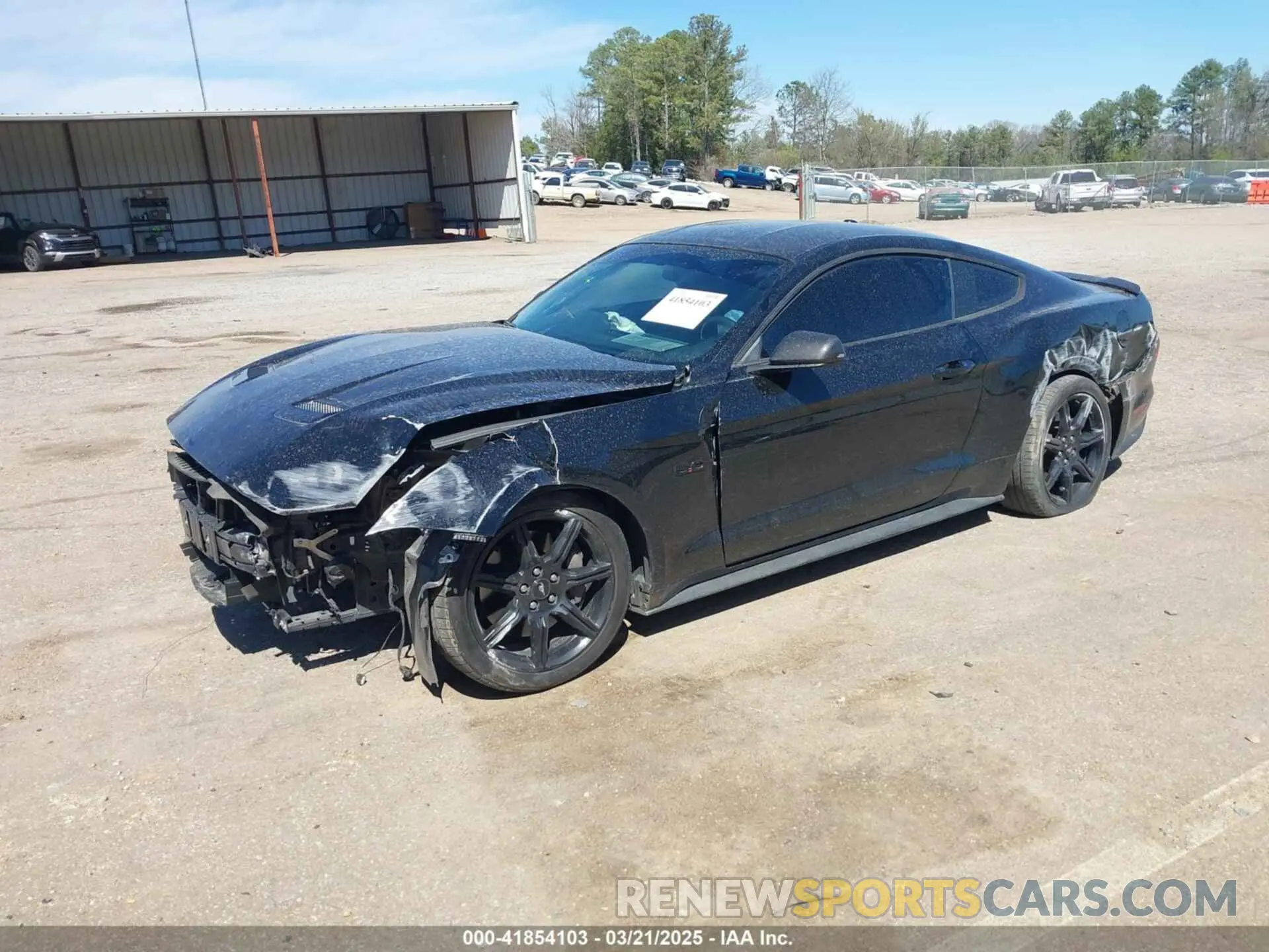 2 Photograph of a damaged car 1FA6P8CF1K5146942 FORD MUSTANG 2019
