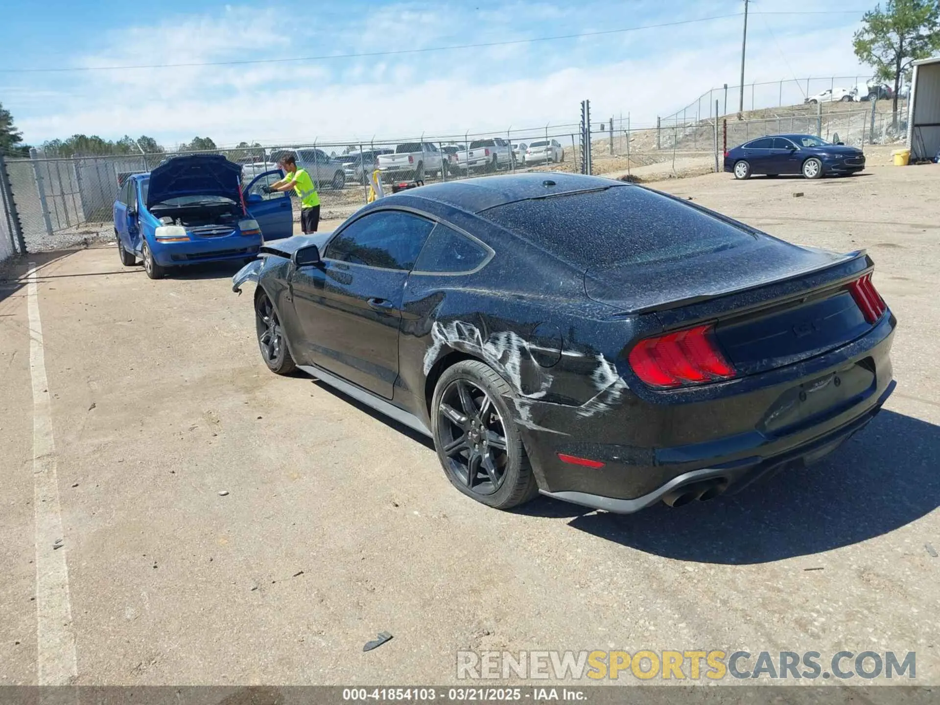 3 Photograph of a damaged car 1FA6P8CF1K5146942 FORD MUSTANG 2019