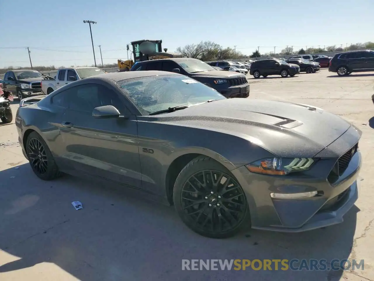 4 Фотография поврежденного автомобиля 1FA6P8CF1K5168794 FORD MUSTANG 2019