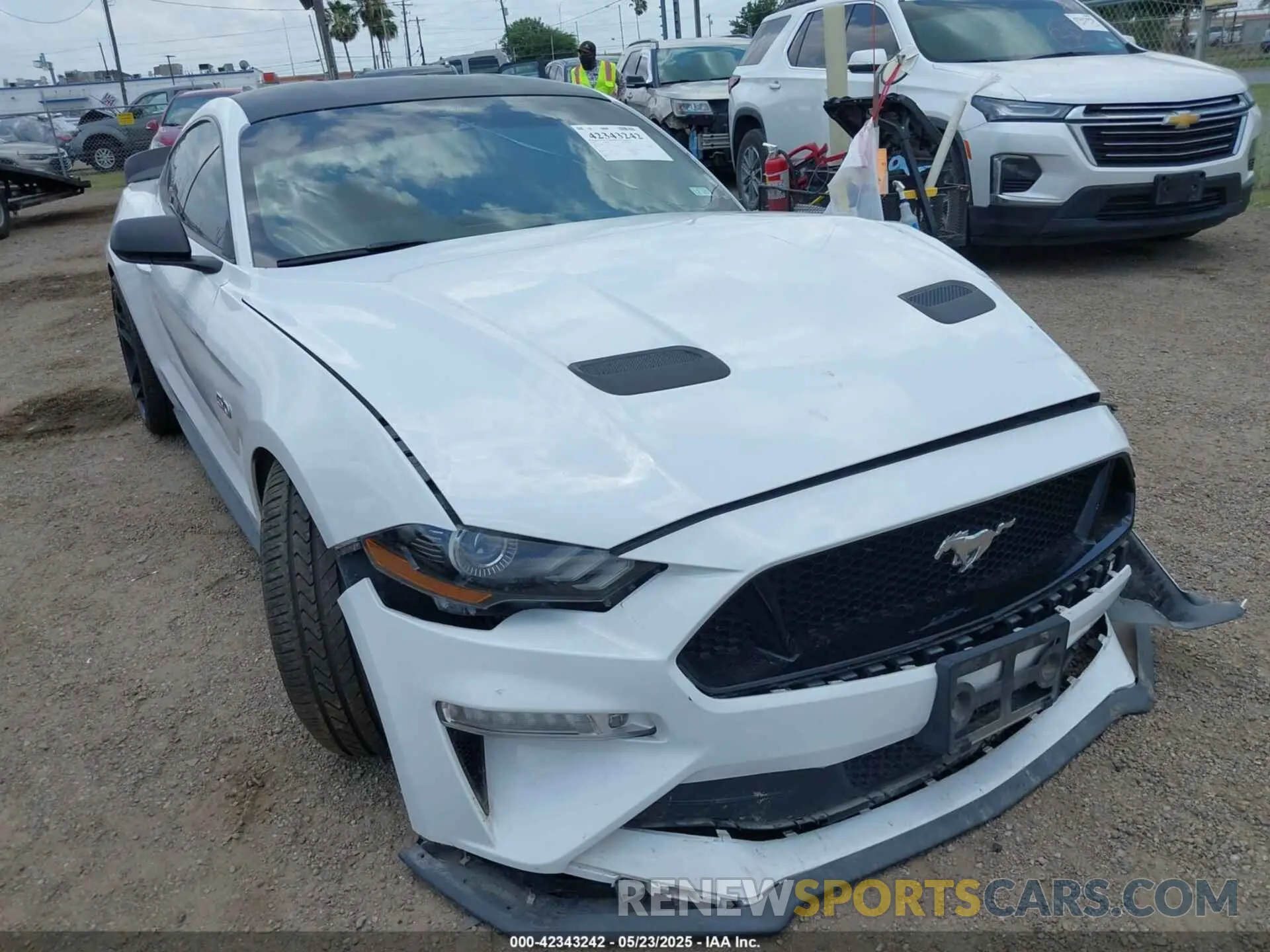1 Photograph of a damaged car 1FA6P8CF1K5192822 FORD MUSTANG 2019