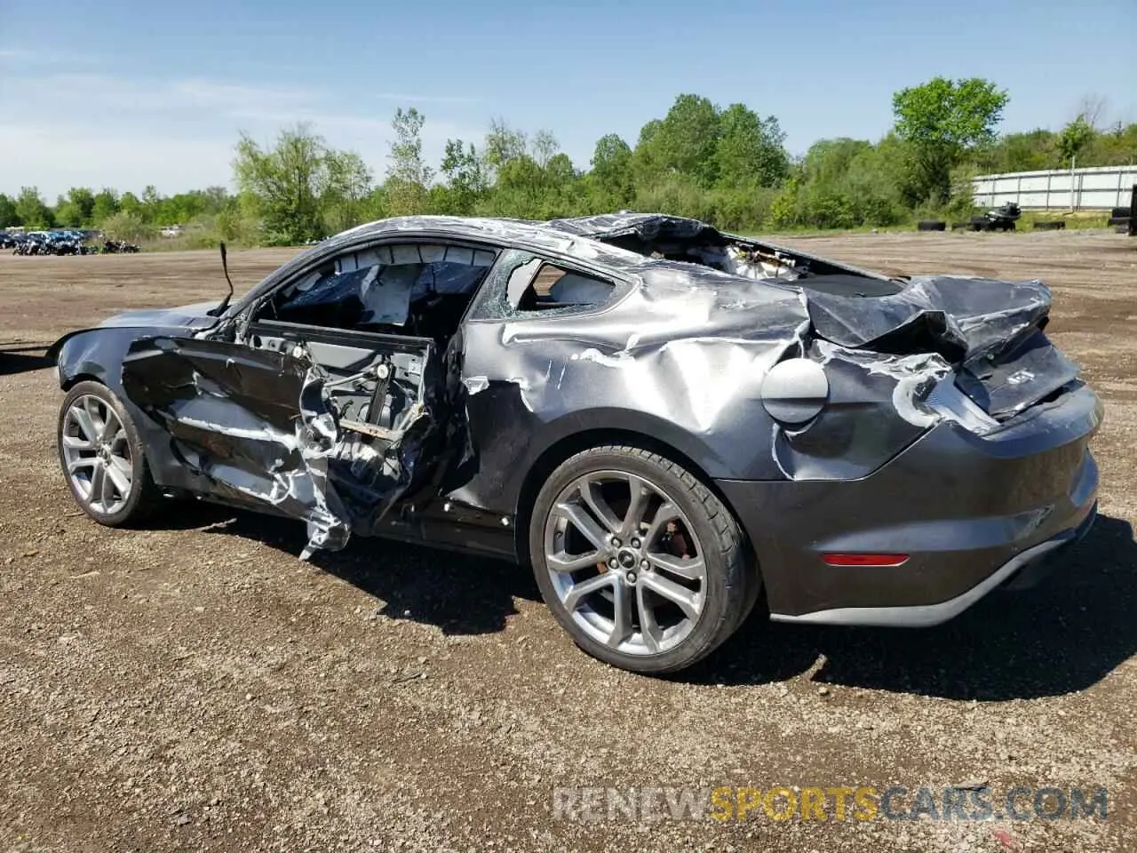 2 Photograph of a damaged car 1FA6P8CF2K5120723 FORD MUSTANG 2019