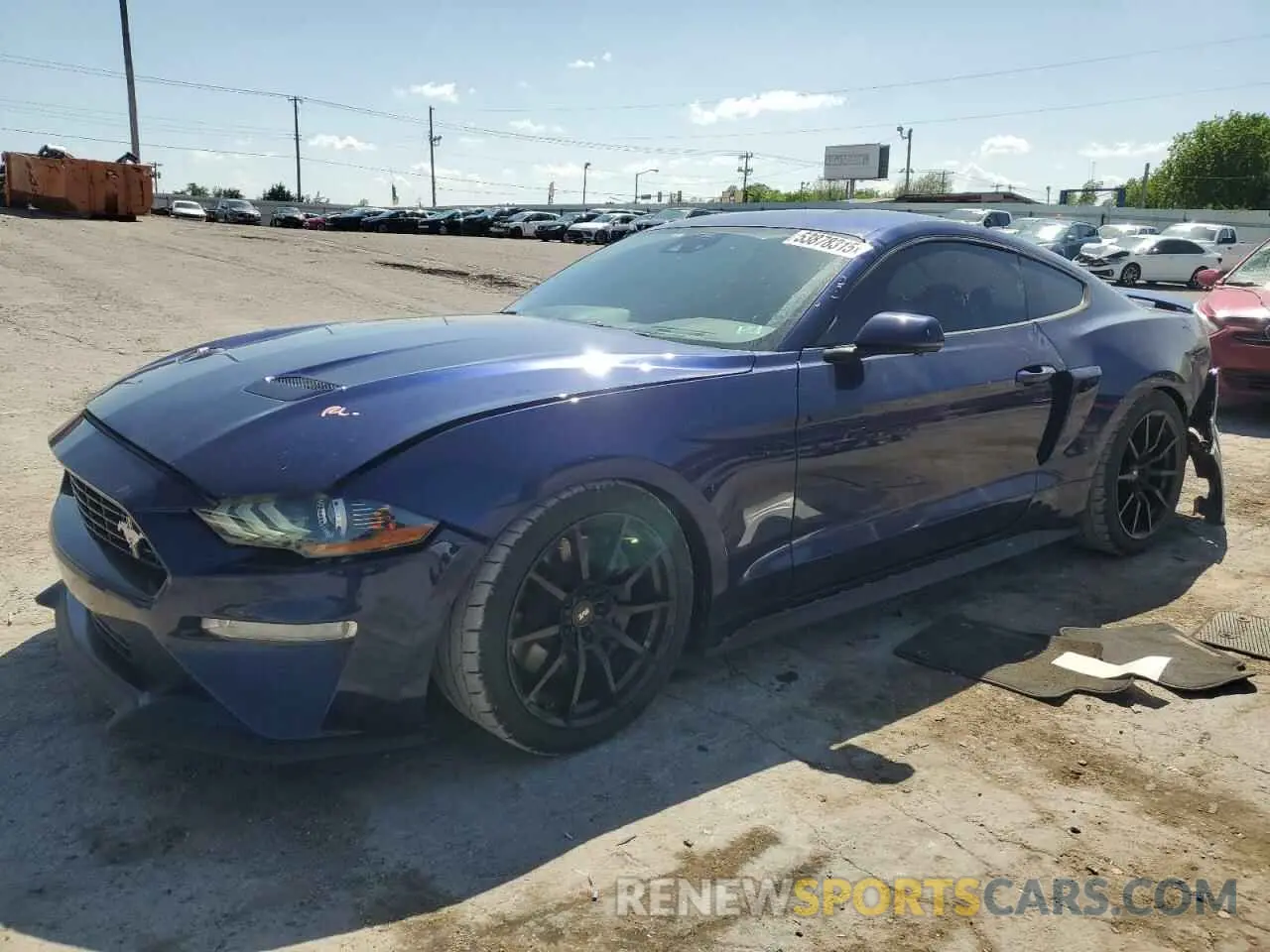 1 Photograph of a damaged car 1FA6P8CF2K5123203 FORD MUSTANG 2019