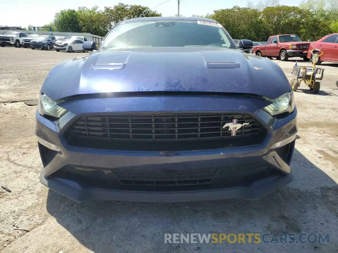 5 Photograph of a damaged car 1FA6P8CF2K5123203 FORD MUSTANG 2019