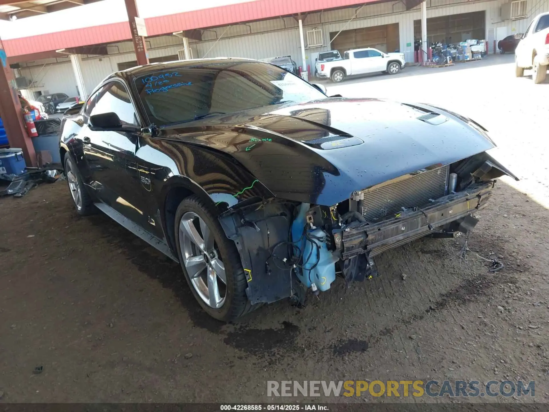1 Фотография поврежденного автомобиля 1FA6P8CF4K5120688 FORD MUSTANG 2019