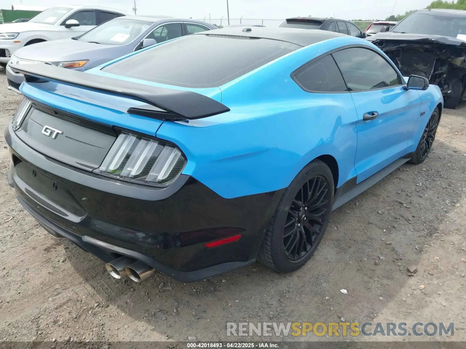 4 Фотография поврежденного автомобиля 1FA6P8CF4K5144134 FORD MUSTANG 2019