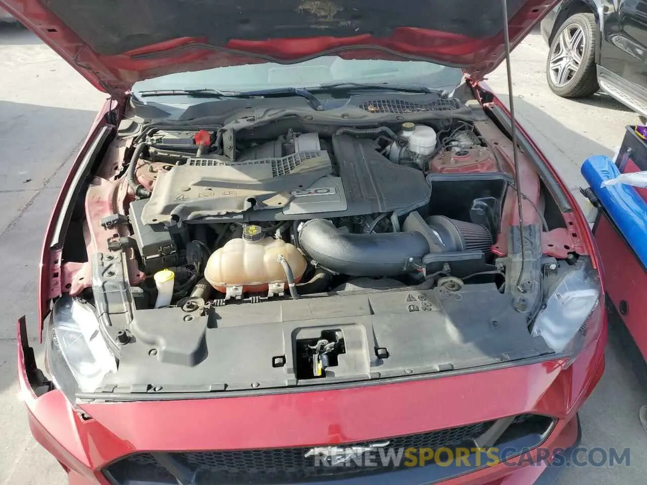 11 Photograph of a damaged car 1FA6P8CF5K5178437 FORD MUSTANG 2019