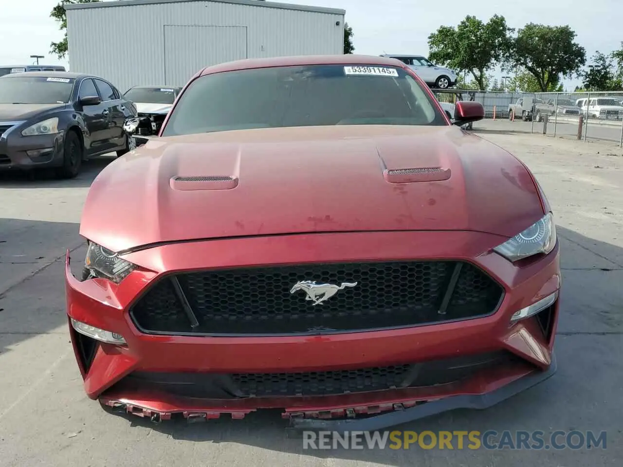 5 Photograph of a damaged car 1FA6P8CF5K5178437 FORD MUSTANG 2019