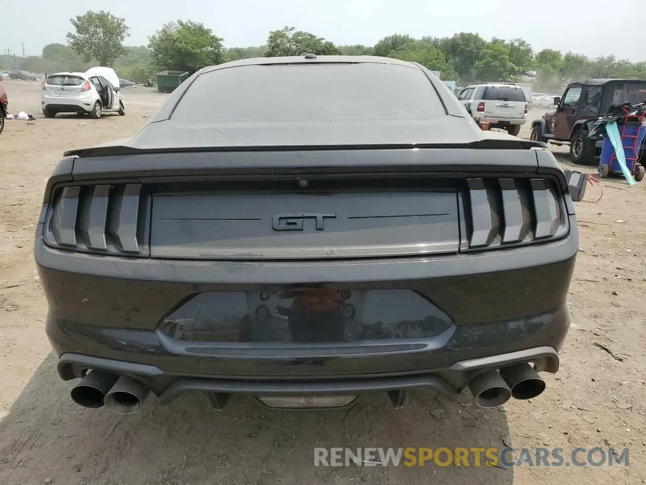 6 Photograph of a damaged car 1FA6P8CF6K5142224 FORD MUSTANG 2019
