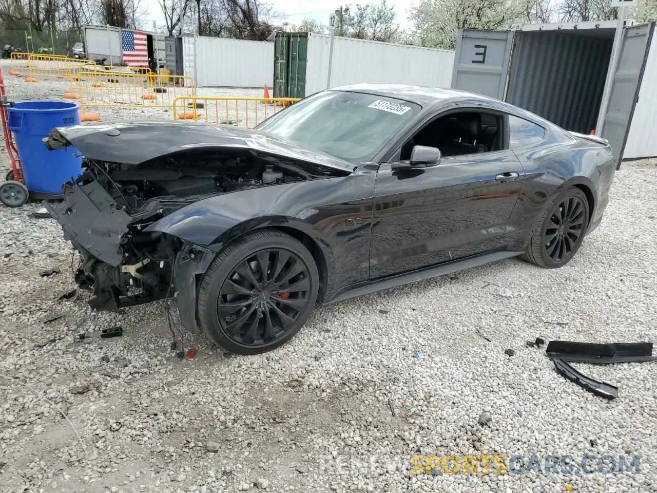 1 Фотография поврежденного автомобиля 1FA6P8CF6K5200705 FORD MUSTANG 2019