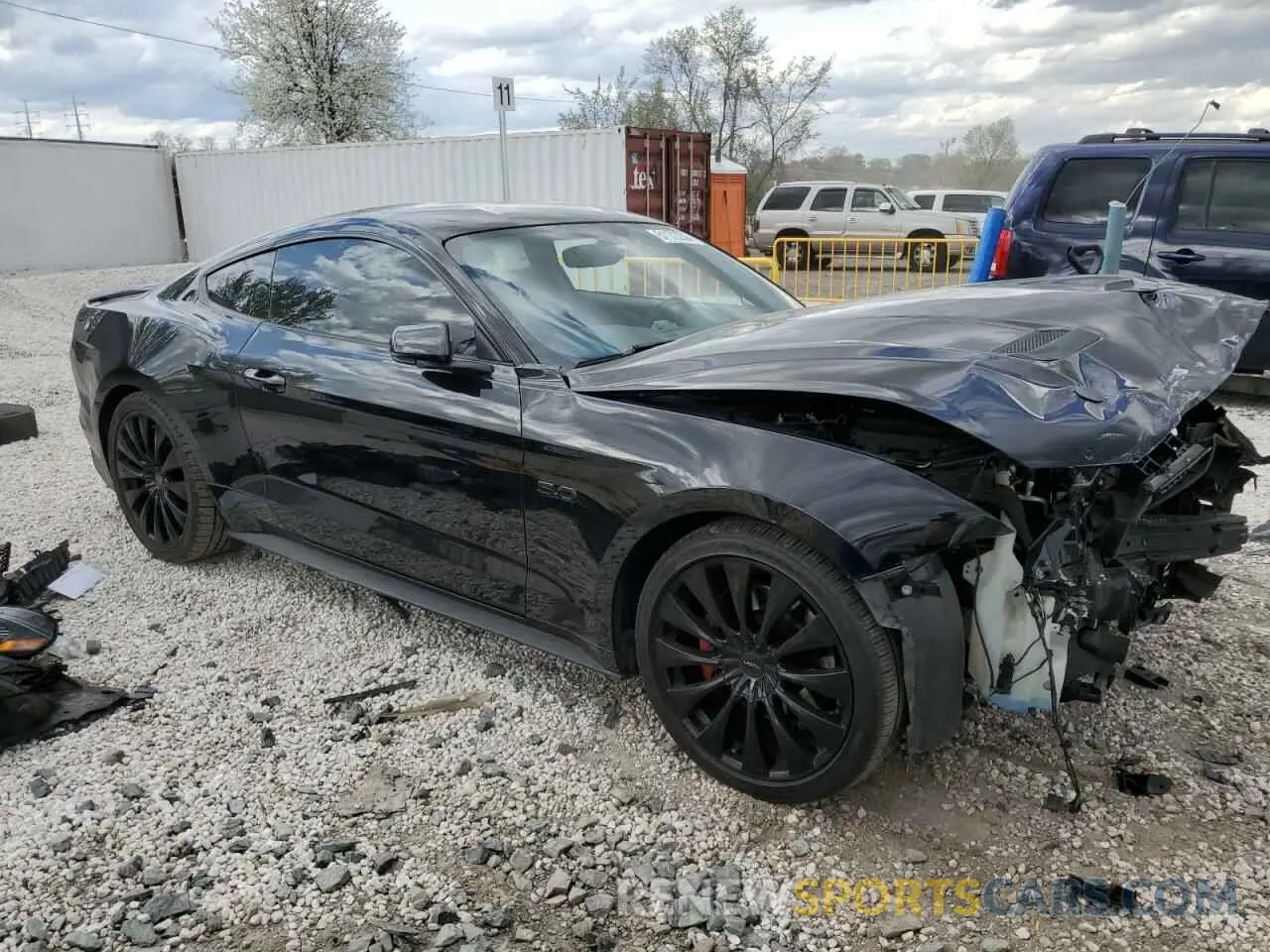 4 Фотография поврежденного автомобиля 1FA6P8CF6K5200705 FORD MUSTANG 2019