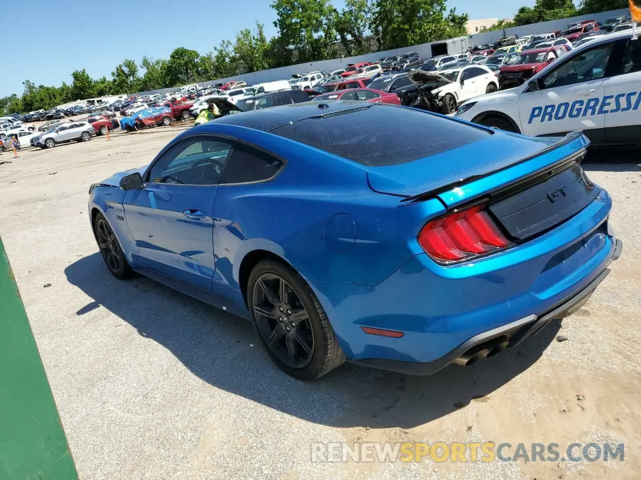2 Фотография поврежденного автомобиля 1FA6P8CF7K5163079 FORD MUSTANG 2019