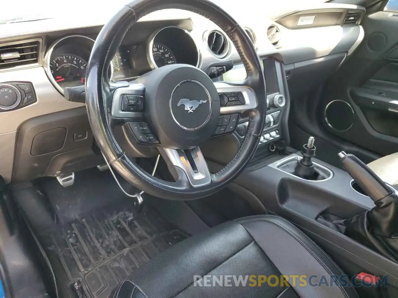 8 Фотография поврежденного автомобиля 1FA6P8CF7K5163079 FORD MUSTANG 2019