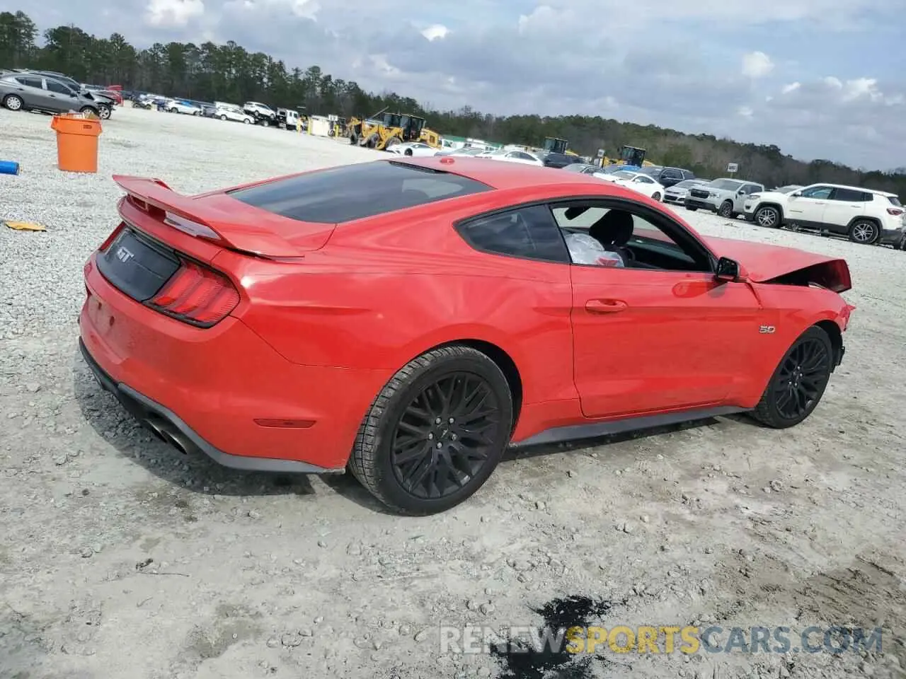 3 Photograph of a damaged car 1FA6P8CF7K5196244 FORD MUSTANG 2019