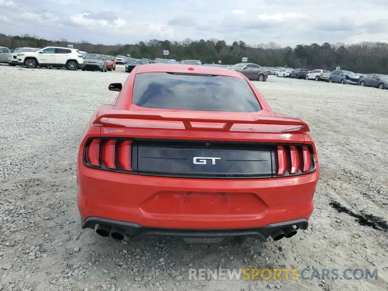 6 Photograph of a damaged car 1FA6P8CF7K5196244 FORD MUSTANG 2019