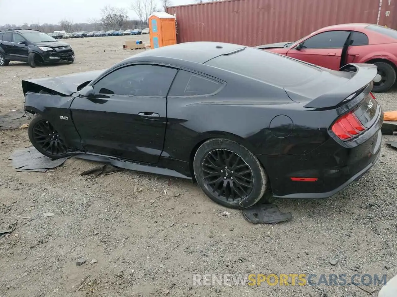 2 Фотография поврежденного автомобиля 1FA6P8CF7K5200700 FORD MUSTANG 2019