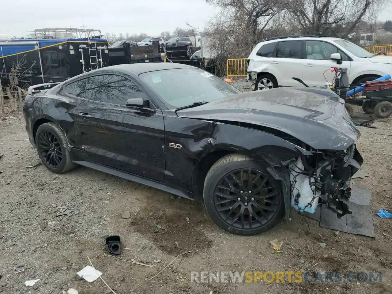 4 Фотография поврежденного автомобиля 1FA6P8CF7K5200700 FORD MUSTANG 2019